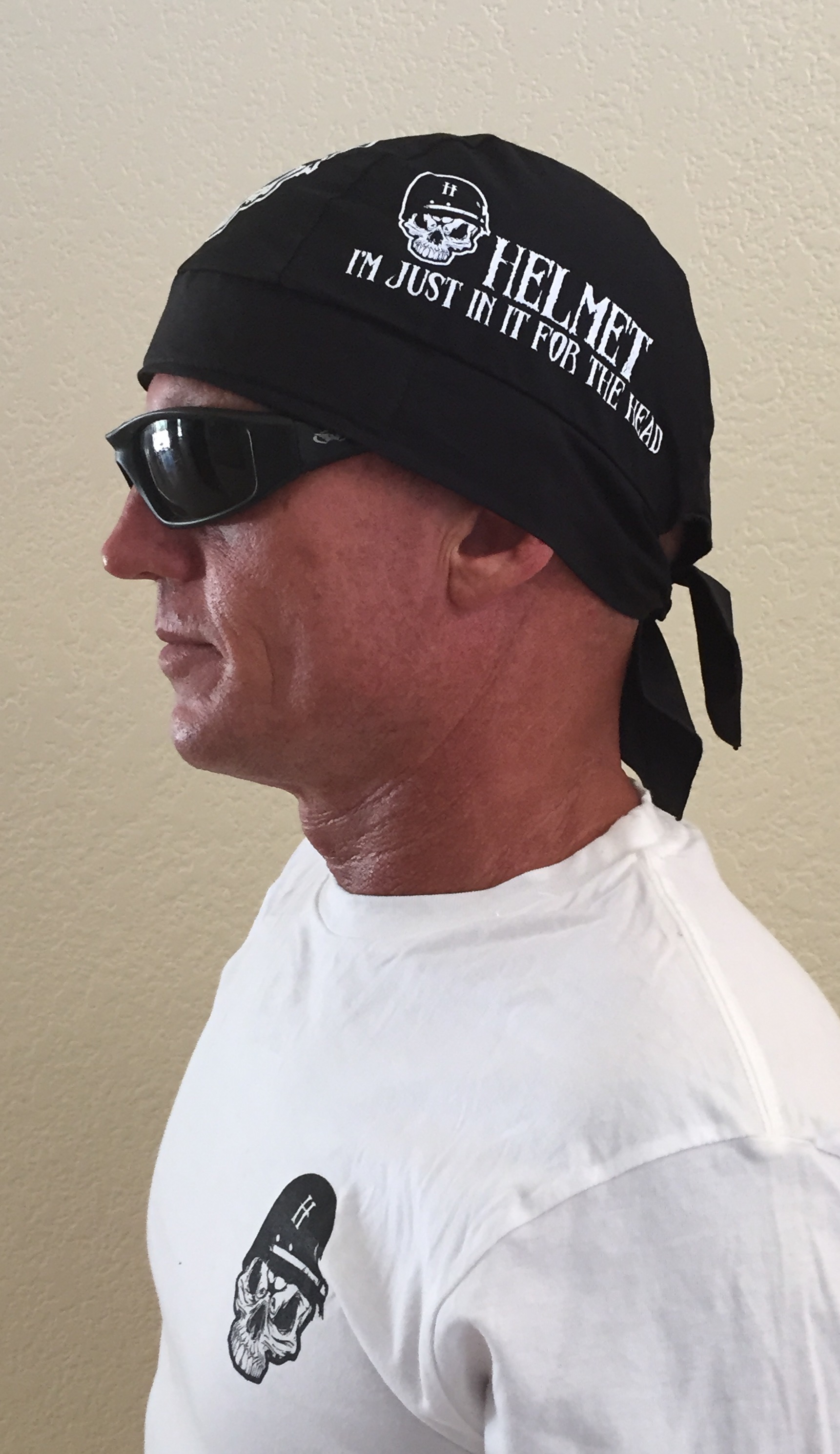 Helmet Do Rag – I’m Just In It For The Head